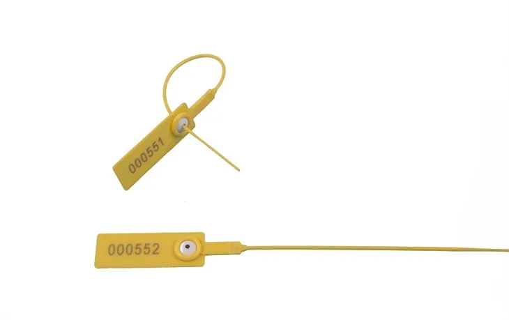 Sigillo di sicurezza in plastica