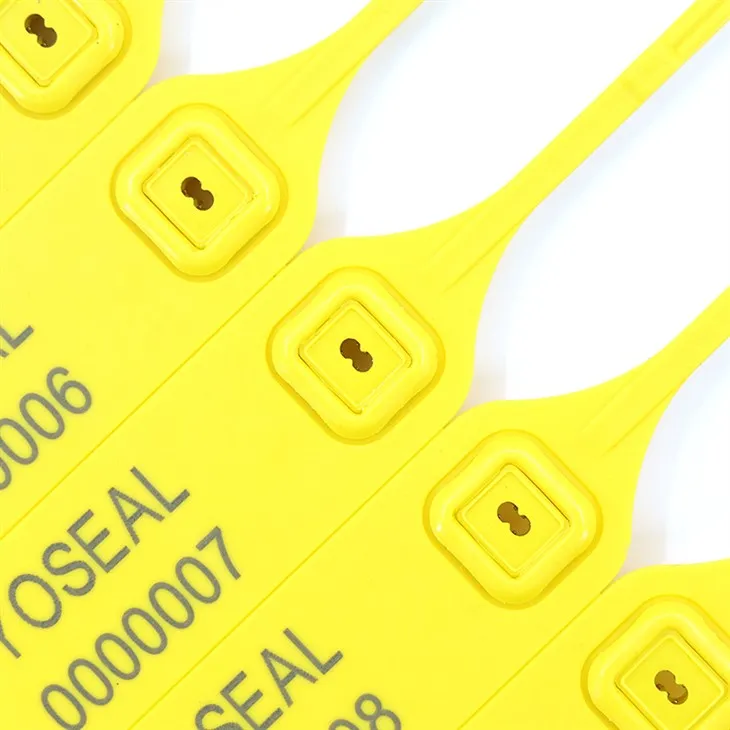 Seal di plastica inserto in metallo